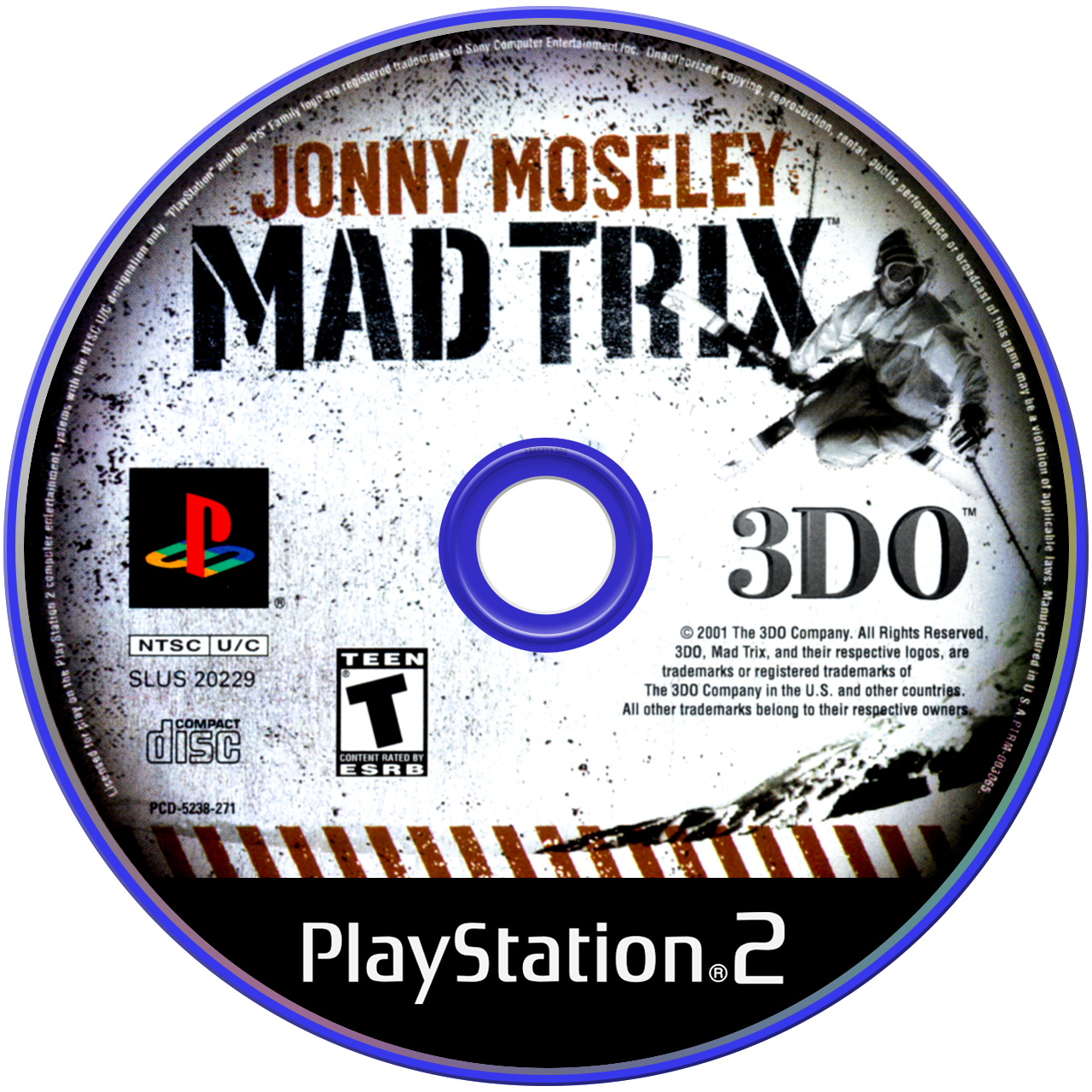 Jonny Moseley Mad Trix media 5 for Playstation 2